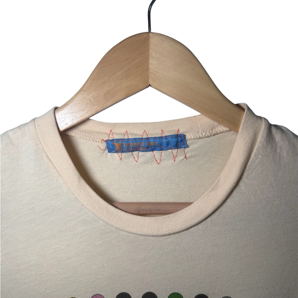 Robert Earl Couture Hand-Signed "Poka Poka Dot" Graphic Tee Rare/Boutique - Picture 2 of 5